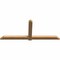 Ekena Millwork Eugene Smooth Timber Gable Bracket, Western Red Cedar, 96"W x 40"H x 3 1/2"D x 5 1/2"F, 10/12 Pitch GBW096X40X0406EUG00SWR - alternate 5